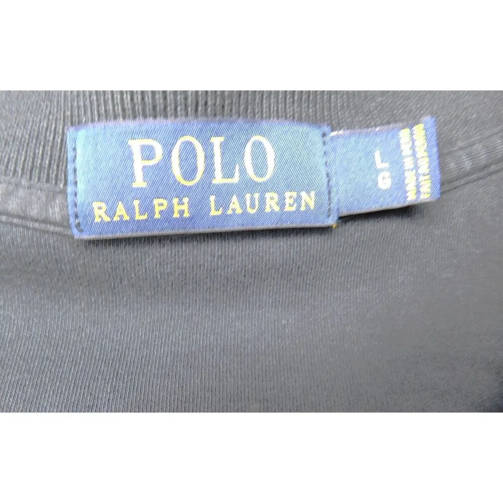 Polo Ralph Lauren Polo Shirt Black L Peru Made Golf Normcore Casual Dadcore